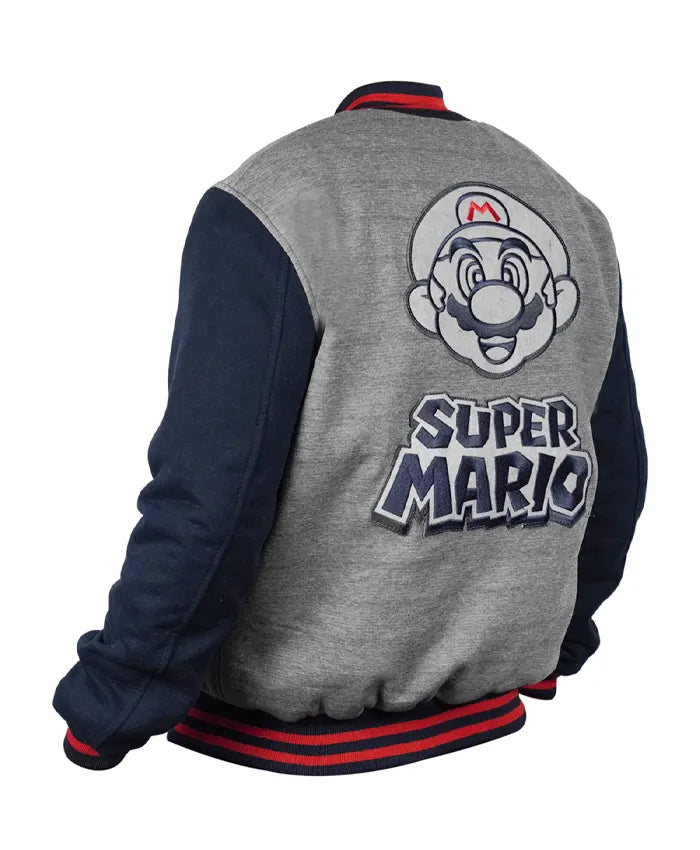 Super Mario Varsity Jacket