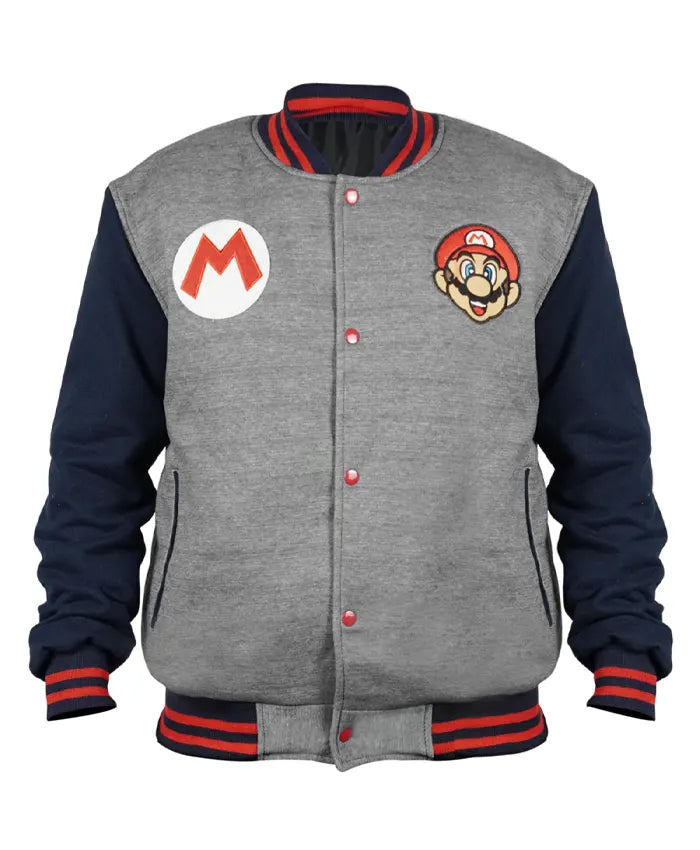 Super Mario Varsity Jacket