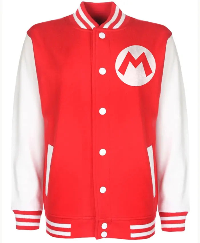 Super Mario Varsity Jacket