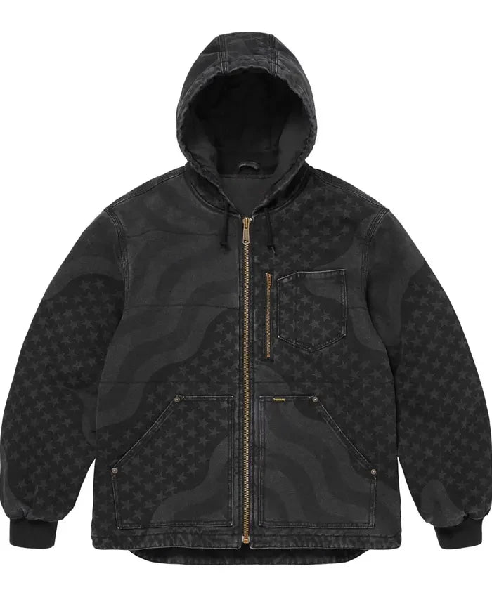 Supreme SS26 Flag Quilted Jacket