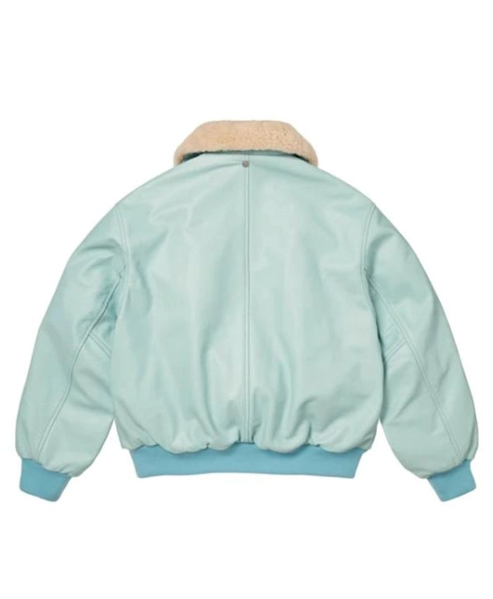 Supreme Schott Shearling Collar Bomber Jacket