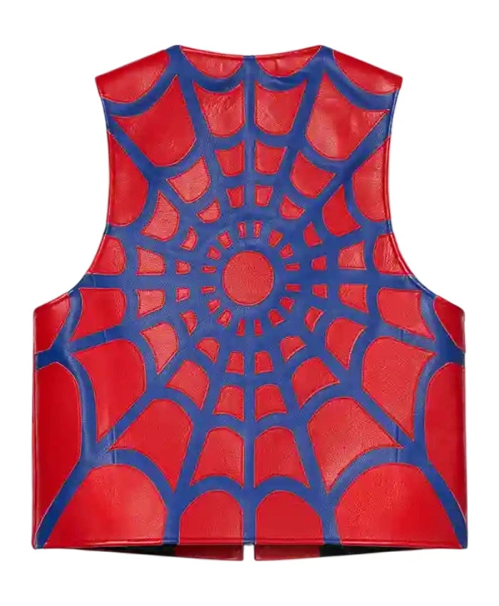 Supreme x Vanson Leathers Spider Web Vest