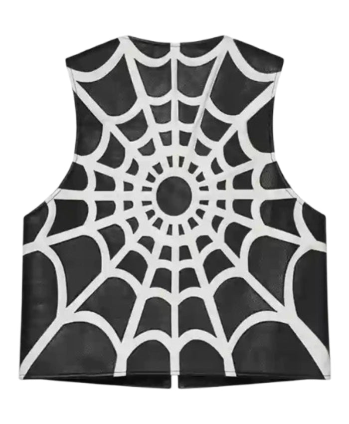 Supreme x Vanson Leathers Spider Web Vest
