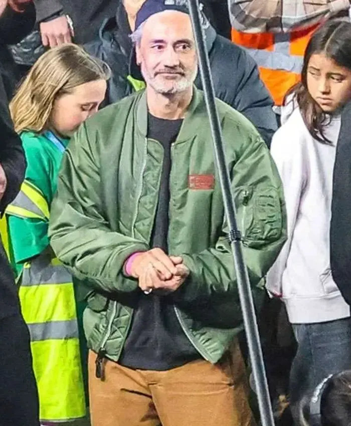 Taika Waititi Conan O’Brien Must Go Bomber Jacket