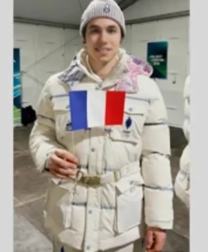 Team France Winter Olympics 2026 White Jacket