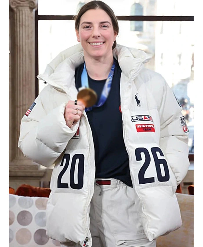 Team USA Hilary Knight Closing Ceremony Flagbearer Jacket