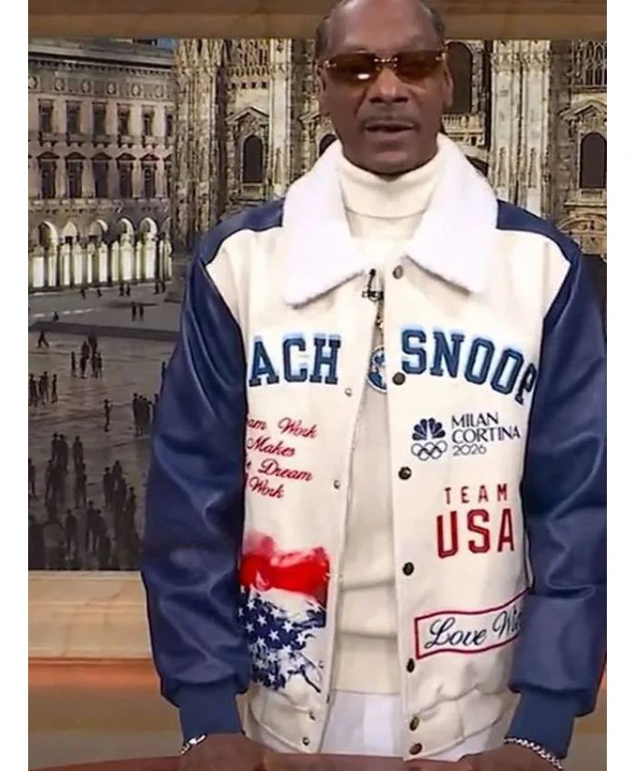 Team USA Snoop Dogg Coach Varsity Jacket