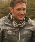 The Bikeriders Tom Hardy Leather Quilted Jacket