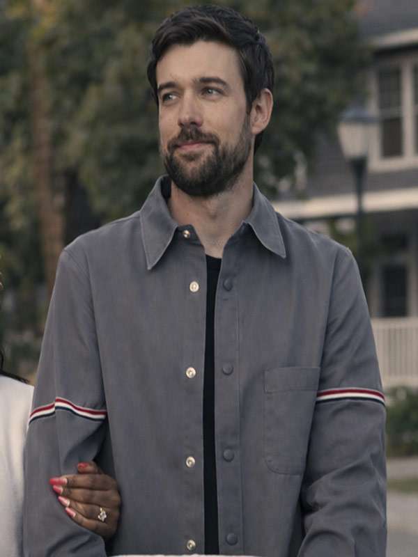 The Burbs S01 Jack Whitehall Grey Jacket