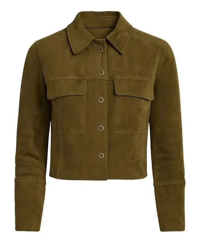 The Rookie S08 Mekia Cox Green Suede Jacket