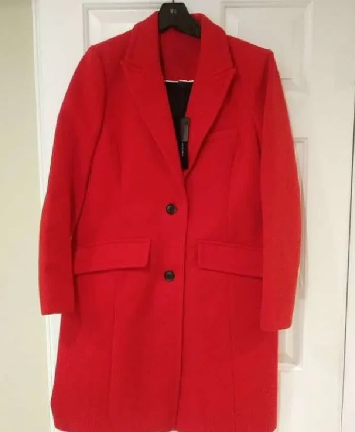 The Today Show Hoda Kotb Red Coat