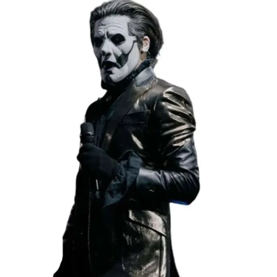 Ghost Rite Here Rite Now Tobias Forge Leather Blazer