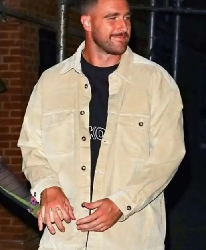 Travis Kelce Corduroy Jacket