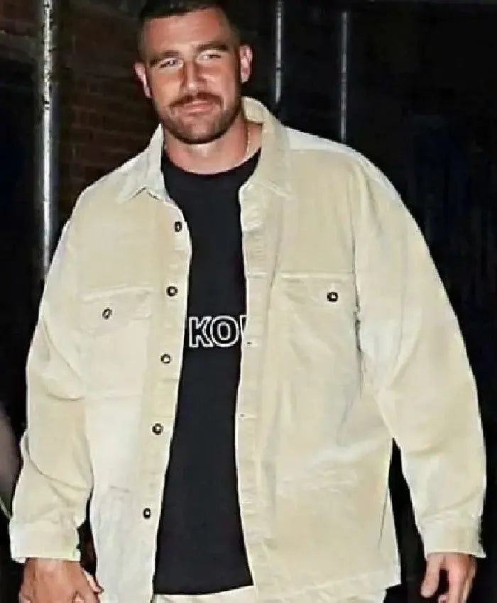 Travis Kelce Corduroy Jacket