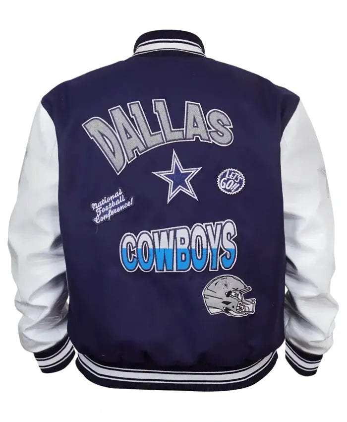 Dallas Cowboys Turn It Up Classic Varsity Jacket