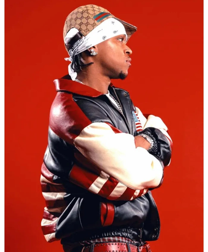 Txyy USA Flag Leather Jacket