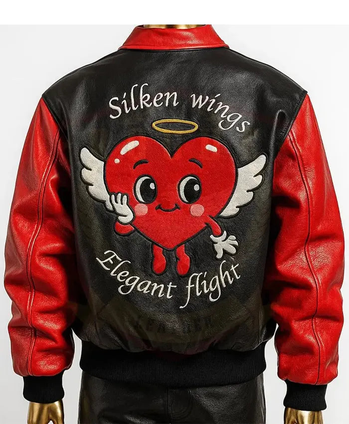 Valentines Day Cute Heart Leather Jacket