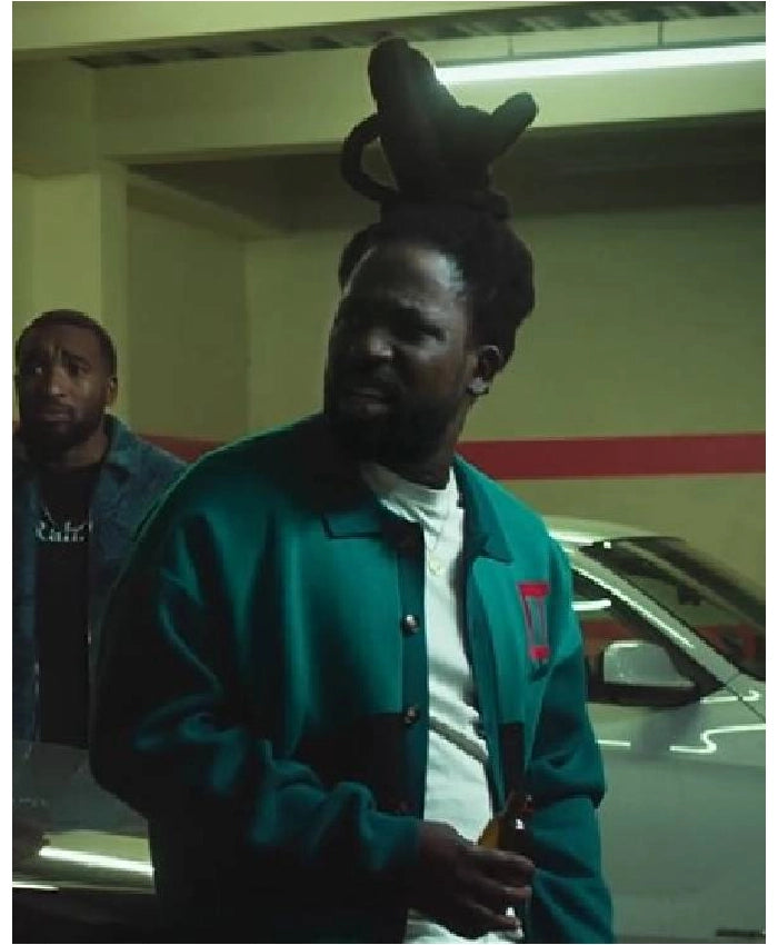 Dreaming Whilst Black S02 Adjani Salmon Green Jacket