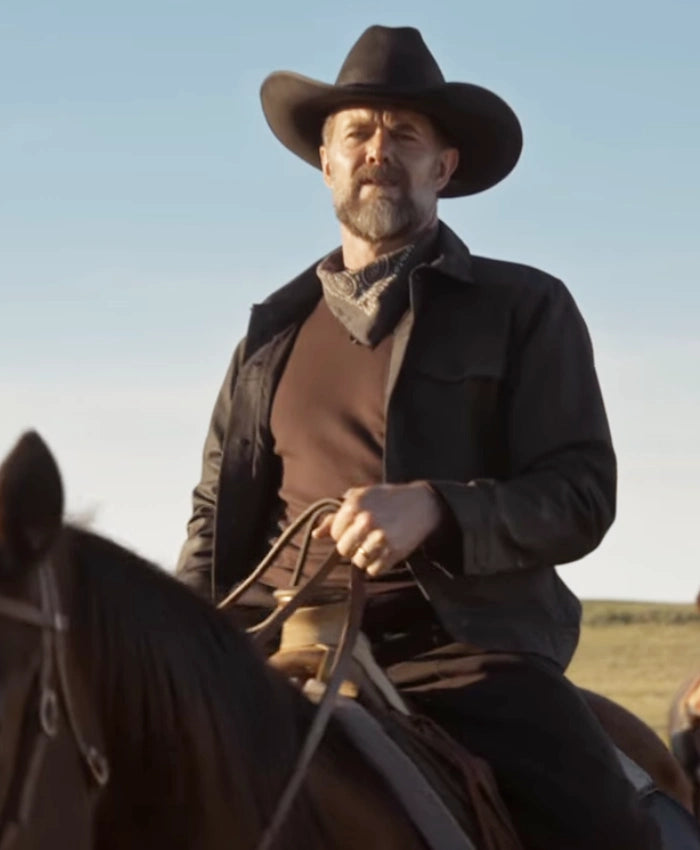 Garret Dillahunt Lanterns Brown Jacket