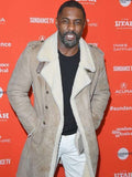 Idris Elba Yardie Event Suede Leather Coat