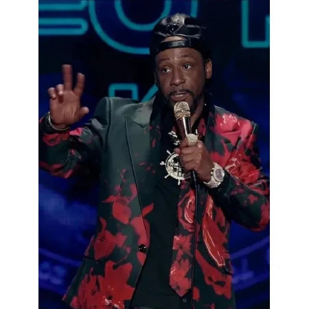 Katt Williams Woke Foke Floral Suit