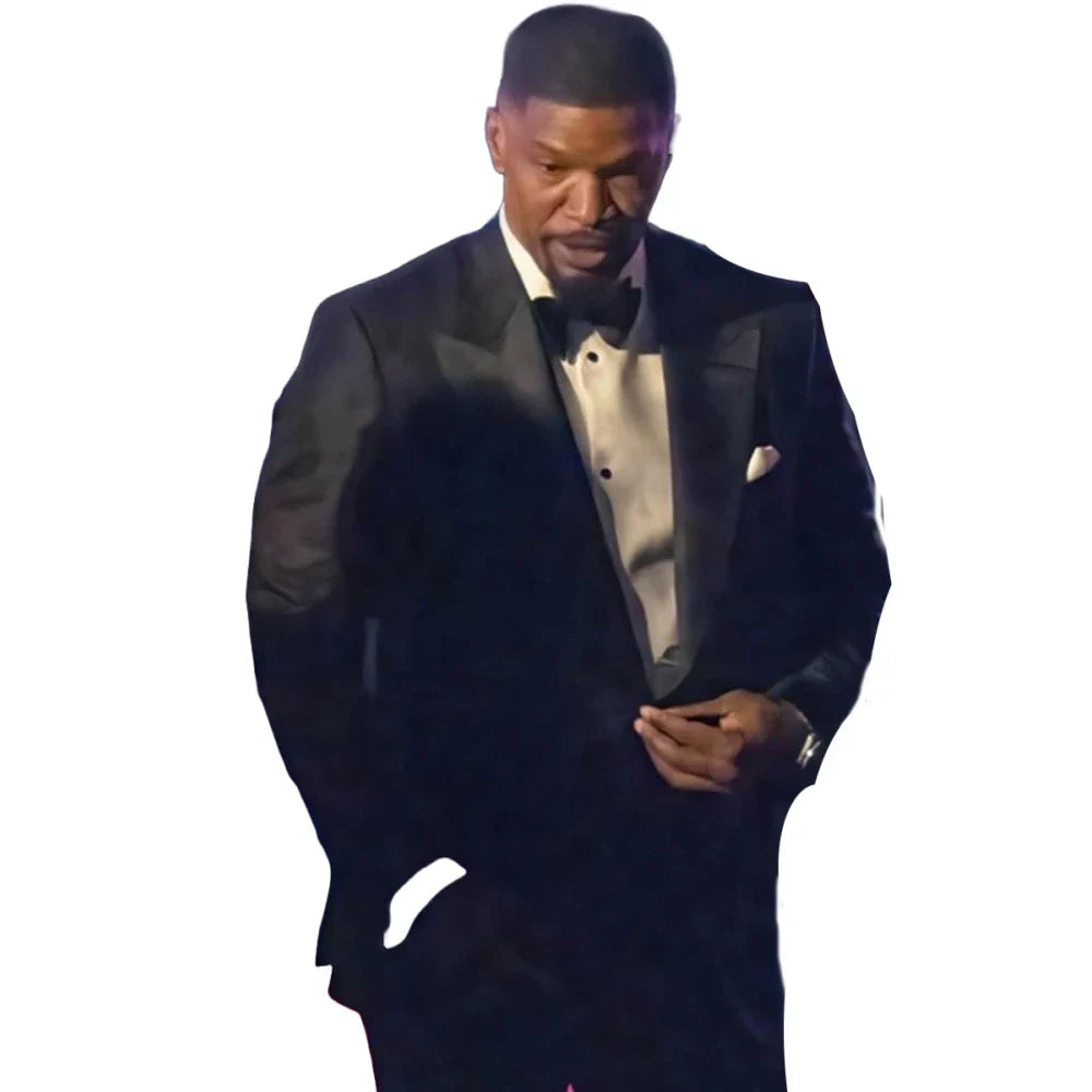 Jamie Foxx Back in Action Black Suit