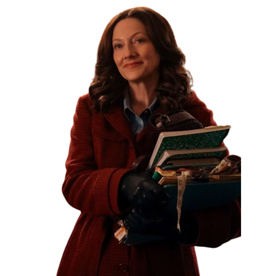 Judy Greer The Best Christmas Pageant Ever Grace Coat