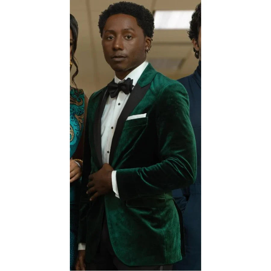 Midas 2024 Laquan Copeland Velvet Blazer